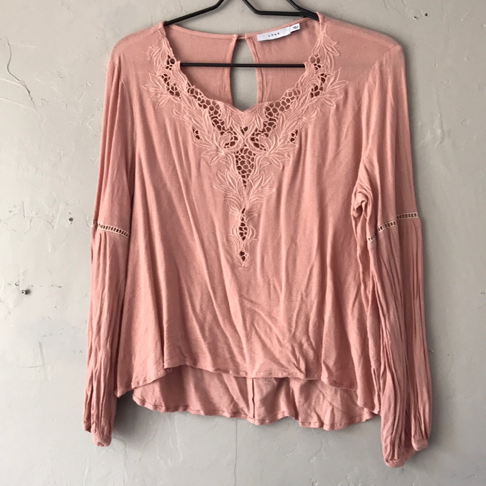 Blush top from For Elyse